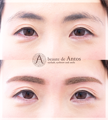 アイブロウ 無造作眉もまばら眉もティントで美眉に アントス 埼玉県 大宮 のまつげエクステ まつげパーマ 眉毛専門店 高品質 心のこもったおもてなしと快適な空間でくつろげるサロン